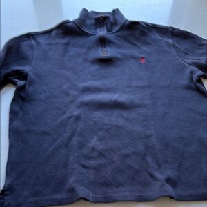 Ralph Lauren Dark Blue Quarter-Zip Sweater